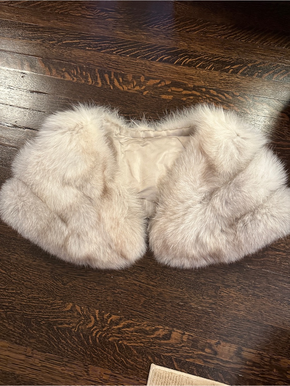Fox Fur Bolero shawl